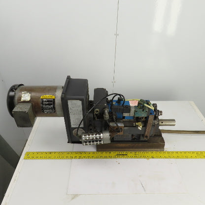 Hause Holomatic Model 2447 Air Over Hydraulic Drill Head 4" Stroke 3PH 230/460V