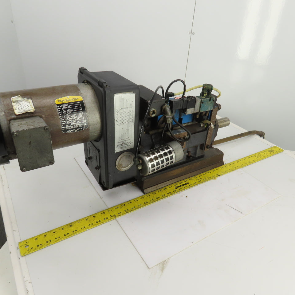 Hause Holomatic Model 2447 Air Over Hydraulic Drill Head 4" Stroke 3PH 230/460V