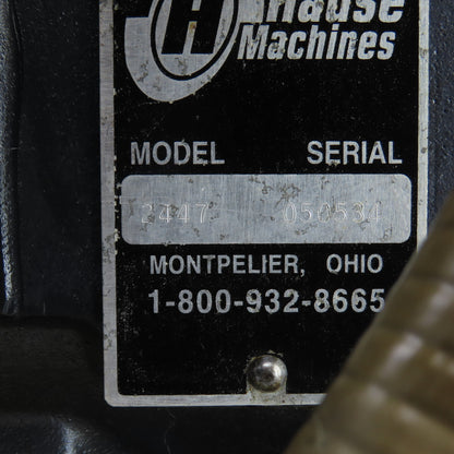 Hause Holomatic Model 2447 Air Over Hydraulic Drill Head 4" Stroke 3PH 230/460V