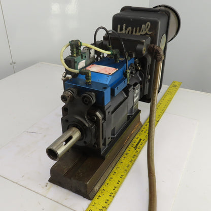 Hause Holomatic Model 2447 Air Over Hydraulic Drill Head 4" Stroke 3PH 230/460V