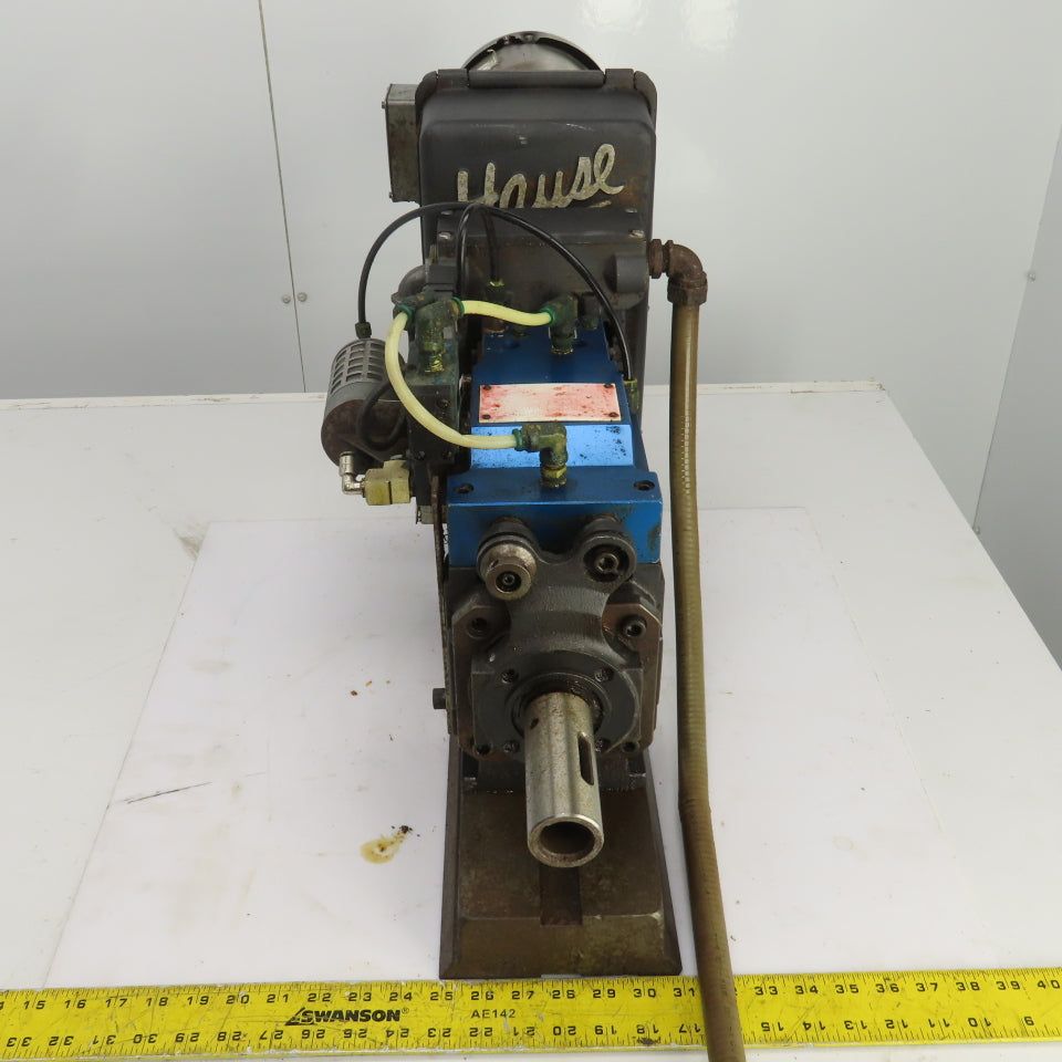 Hause Holomatic Model 2447 Air Over Hydraulic Drill Head 4" Stroke 3PH 230/460V