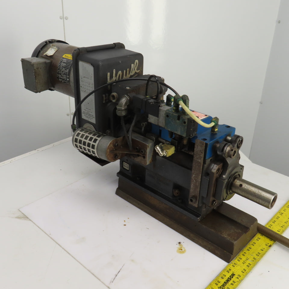 Hause Holomatic Model 2447 Air Over Hydraulic Drill Head 4" Stroke 3PH 230/460V
