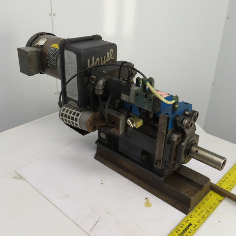 Hause Holomatic Model 2447 Air Over Hydraulic Drill Head 4" Stroke 3PH 230/460V