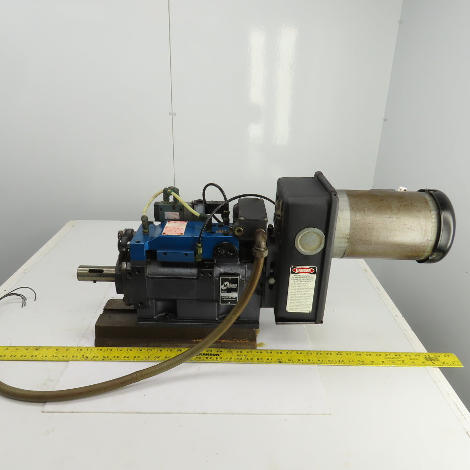 Hause Holomatic Model 2447 Air Over Hydraulic Drill Head 4" Stroke 3PH 230/460V