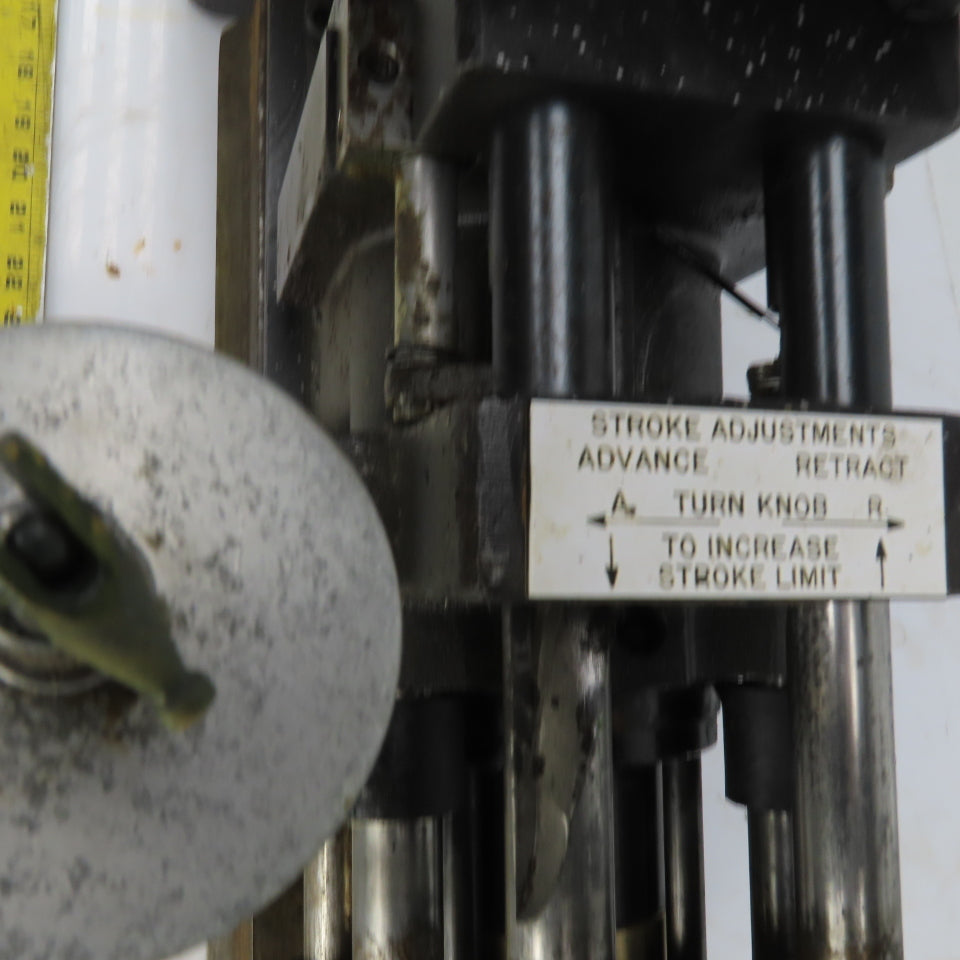 Hause Holomatic Model 7204 Lead Screw Tapping Head 2" Stroke 3PH 208-230/460