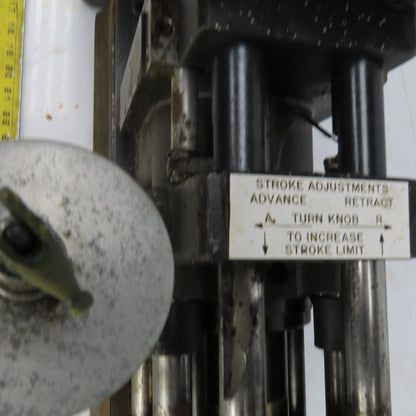 Hause Holomatic Model 7204 Lead Screw Tapping Head 2" Stroke 3PH 208-230/460