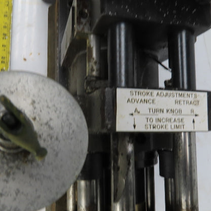 Hause Holomatic Model 7204 Lead Screw Tapping Head 2" Stroke 3PH 208-230/460