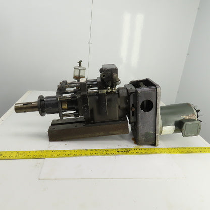 Hause Holomatic Model 7204 Lead Screw Tapping Head 2" Stroke 3PH 208-230/460