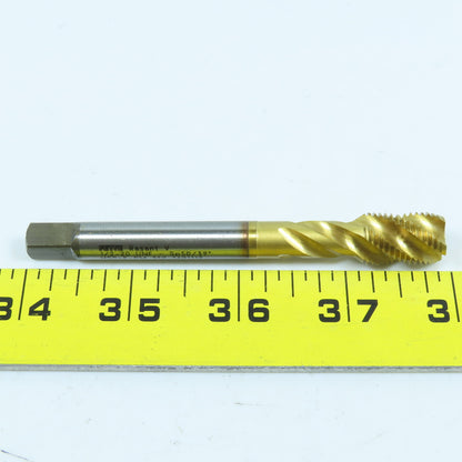 LMT-Fette 1/2"-20 Spiral Bottoming Tap 4 Flute HSS-E-PM TiN Coated Lot of 2