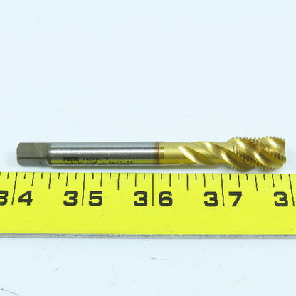 LMT-Fette 1/2"-20 Spiral Bottoming Tap 4 Flute HSS-E-PM TiN Coated Lot of 2