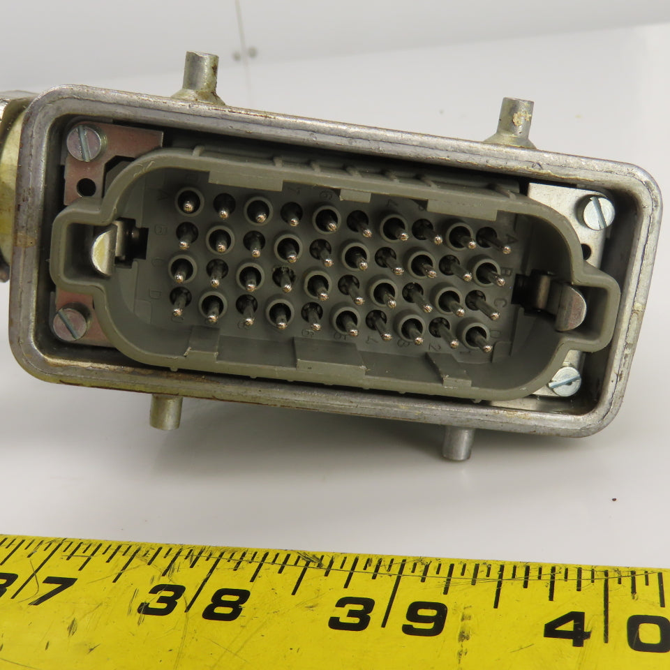 Wieland 73.350.4028 Hood W/40 Pin Male/Female Pigtail CEI 20-22