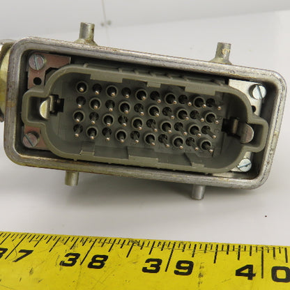 Wieland 73.350.4028 Hood W/40 Pin Male/Female Pigtail CEI 20-22