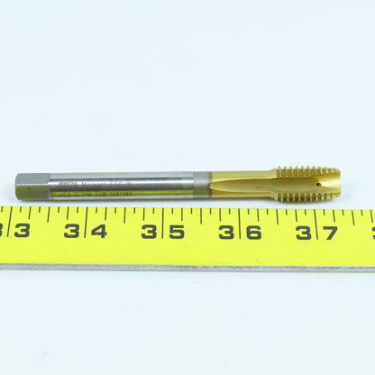 LMT-Fette 1/2"-20 Spiral Bottoming Tap 4 Flute HSS-E-PM TiN Coated Coolant Fed