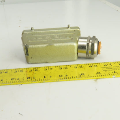 Harting HAN-K4-8M 12 Pin Male Heavy Duty Connector 380V 16/80A