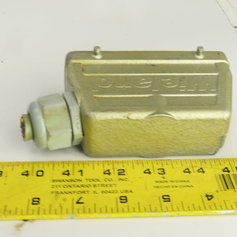 Wieland 70.410.1040 12 Pin Male Heavy Duty Connector 660V 16A Lot Of 4