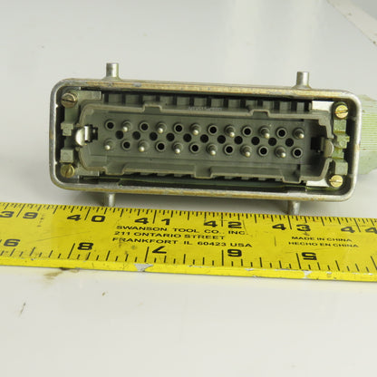 Wieland 70.410.1040 12 Pin Male Heavy Duty Connector 660V 16A Lot Of 4