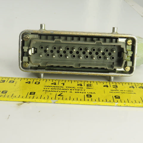 Wieland 70.410.1040 12 Pin Male Heavy Duty Connector 660V 16A Lot Of 4