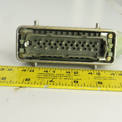 Wieland 70.410.1040 12 Pin Male Heavy Duty Connector 660V 16A Lot Of 4