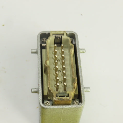 Harting HAN-E16M 16 Pin Male Connector 250V