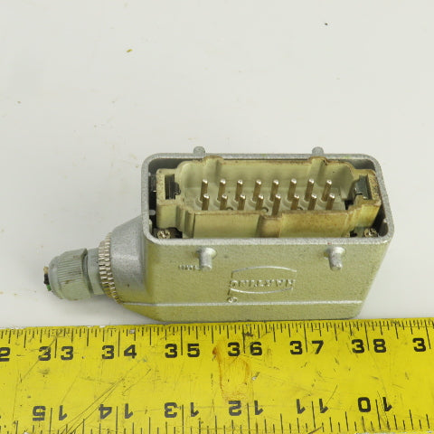 Harting HAN-E16M 16 Pin Male Connector 250V