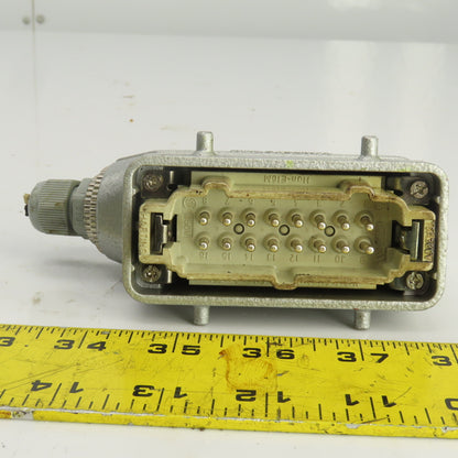 Harting HAN-E16M 16 Pin Male Connector 250V
