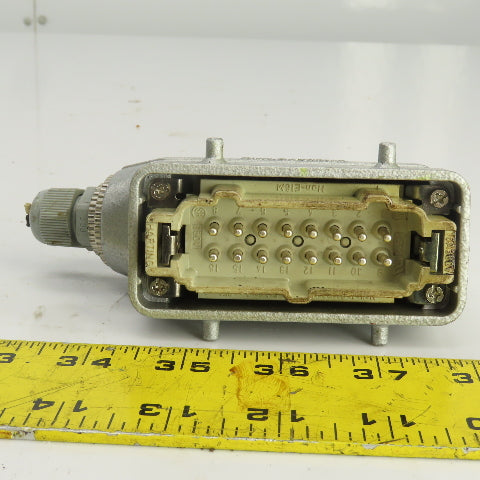 Harting HAN-E16M 16 Pin Male Connector 250V
