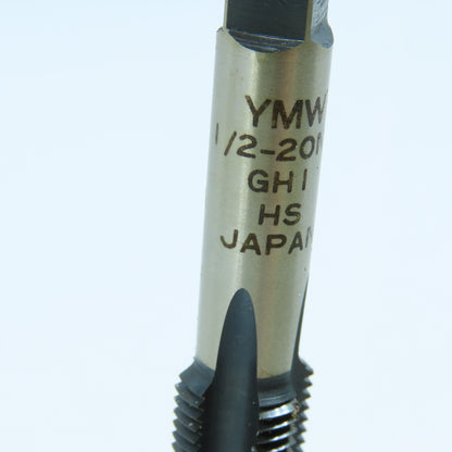 1/2"-13 Straight Bottoming Tap 4 Flute HSS Lot of 7