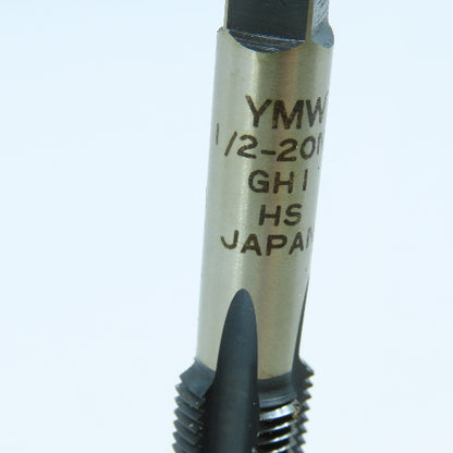 1/2"-13 Straight Bottoming Tap 4 Flute HSS Lot of 7