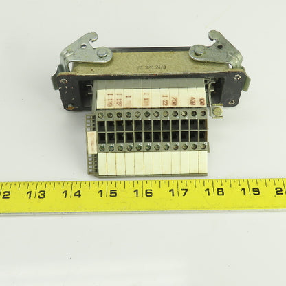 Wieland 70.100.2453.3 24 Pin Hole Female  Adapter 380V 16A