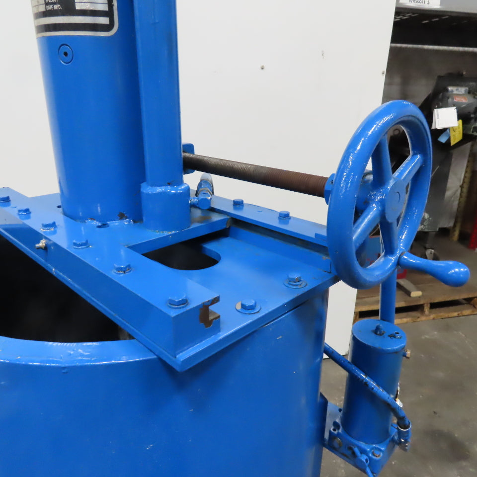Shar Inc. DCV50THZ 220/480V 5Hp 3450RPM Industrial Disperser Mixer 7" Lift