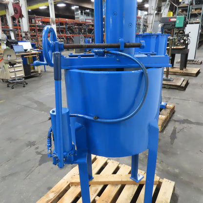 Shar Inc. DCV50THZ 220/480V 5Hp 3450RPM Industrial Disperser Mixer 7" Lift