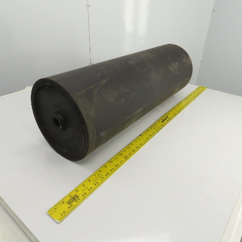 Bingham Roller 31.75" Width Rubber Clad Conveyor Pulley Head Roller 1-1/4" Shaft