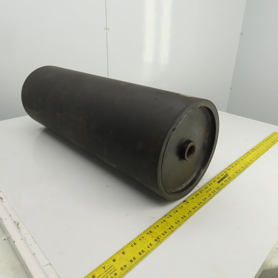 Bingham Roller 31.75" Width Rubber Clad Conveyor Pulley Head Roller 1-1/4" Shaft