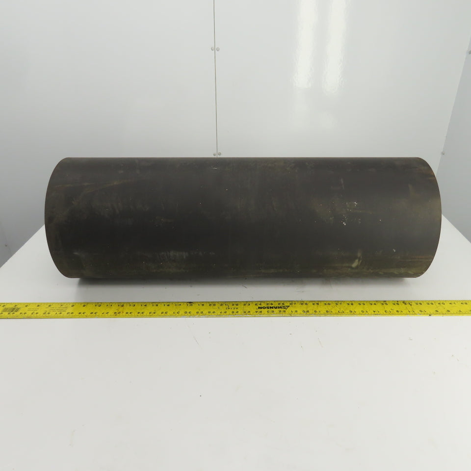Bingham Roller 31.75" Width Rubber Clad Conveyor Pulley Head Roller 1-1/4" Shaft