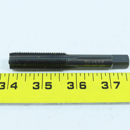 Vega 9/16"-18 Plug Tap Straight 4 Flute GH3 Lot of 2