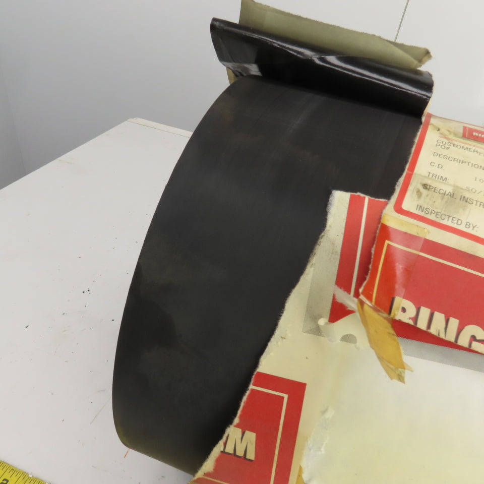 Bingham Roller 19" Width Rubber Clad Conveyor Pulley Head Roller 1-1/4" Shaft