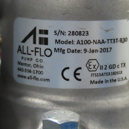 Shar Inc. 2 Part Industrial Premix Liquid Storage Tank 48GPM Diaphragm Pump