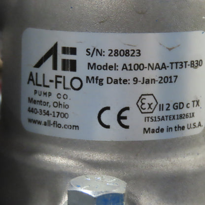 Shar Inc. 2 Part Industrial Premix Liquid Storage Tank 48GPM Diaphragm Pump