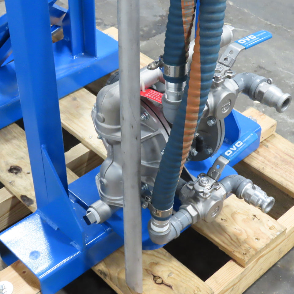 Shar Inc. 2 Part Industrial Premix Liquid Storage Tank 48GPM Diaphragm Pump