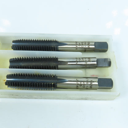 YMW 9/16"-12 Plug Tap Straight 4 Flute  GH3 Black Oxide Lot of 3