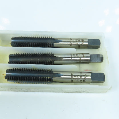 YMW 9/16"-12 Plug Tap Straight 4 Flute  GH3 Black Oxide Lot of 3