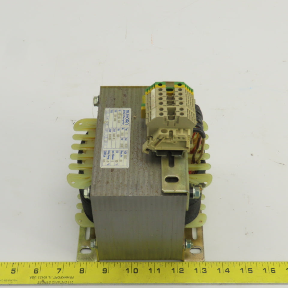 Auhorn 9450 ET 1000VA Machine Transformer Pri 470 +5% 2.2A Sec 110V 9A 50/60HZ