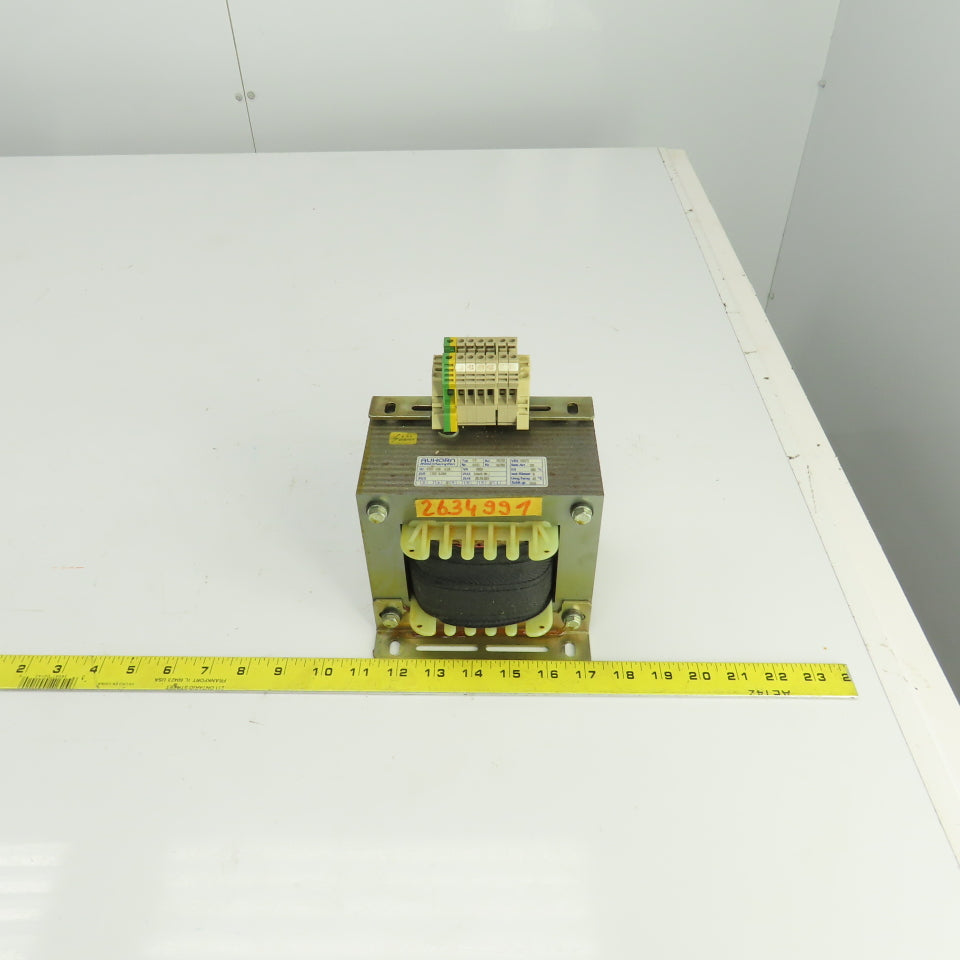 Auhorn 9450 ET 1000VA Machine Transformer Pri 470 +5% 2.2A Sec 110V 9A 50/60HZ