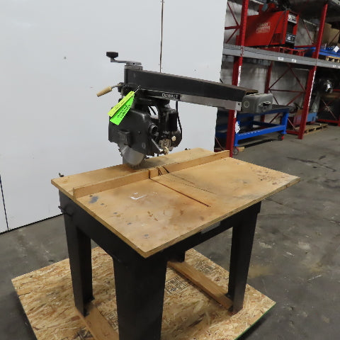 DeWalt Black & Decker T1531 12" Radial Arm Saw Bevel Cut 110/220V 1Ph 3450RPM