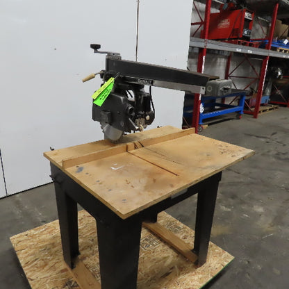 DeWalt Black & Decker T1531 12" Radial Arm Saw Bevel Cut 110/220V 1Ph 3450RPM