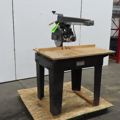 DeWalt Black & Decker T1531 12" Radial Arm Saw Bevel Cut 110/220V 1Ph 3450RPM