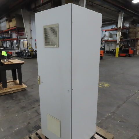 Rittal 72" x 22" x 23" Free Standing Double Sided Operator Control Computer Rack