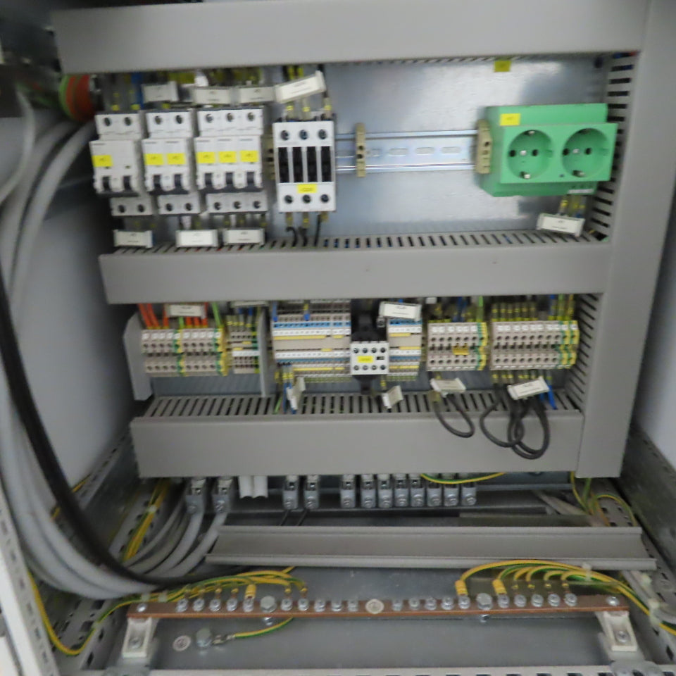 Rittal 72" x 22" x 23" Free Standing Double Sided Operator Control Computer Rack