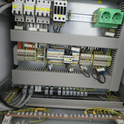 Rittal 72" x 22" x 23" Free Standing Double Sided Operator Control Computer Rack