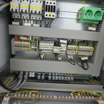 Rittal 72" x 22" x 23" Free Standing Double Sided Operator Control Computer Rack